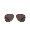 Bottega Veneta BV1240S Sunglasses 001 gold - product thumbnail 1/4