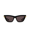 Bottega Veneta BV1241S Sunglasses 001 black - product thumbnail 1/4