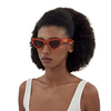 Gafas de sol Bottega Veneta BV1249S 004 orange - Miniatura del producto 6/6