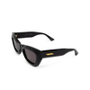 Bottega Veneta BV1251S Sunglasses 001 black - product thumbnail 4/5