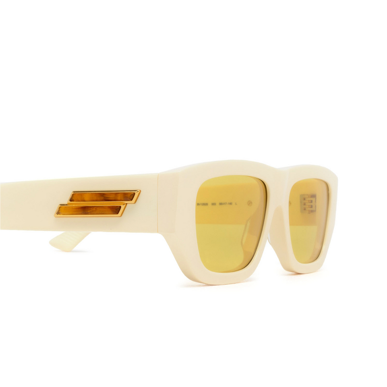 Gafas de sol Bottega Veneta Bolt Recycled 003 ivory - 3/5