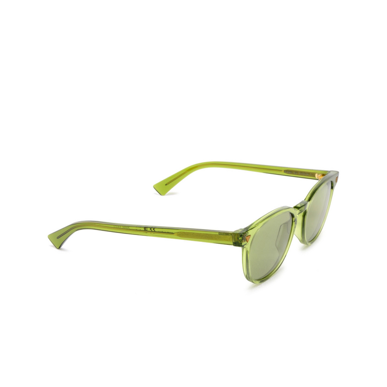 Bottega Veneta BV1253S Sunglasses 003 transparent green - 2/6