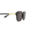 Bottega Veneta BV1262SA Sunglasses 001 black - product thumbnail 3/4