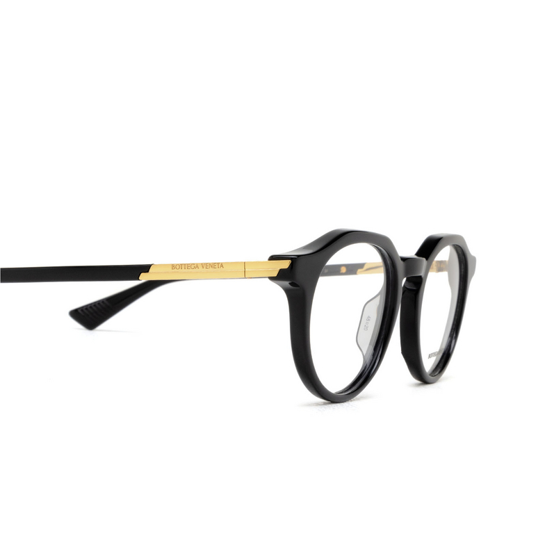 Bottega Veneta BV1263O Eyeglasses 001 black - 3/4