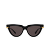 Bottega Veneta BV1265S Sunglasses 001 black - product thumbnail 1/4