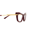 Bottega Veneta BV1266O Eyeglasses 003 burgundy - product thumbnail 3/4