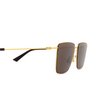 Gafas de sol Bottega Veneta BV1267S 002 gold - Miniatura del producto 3/5