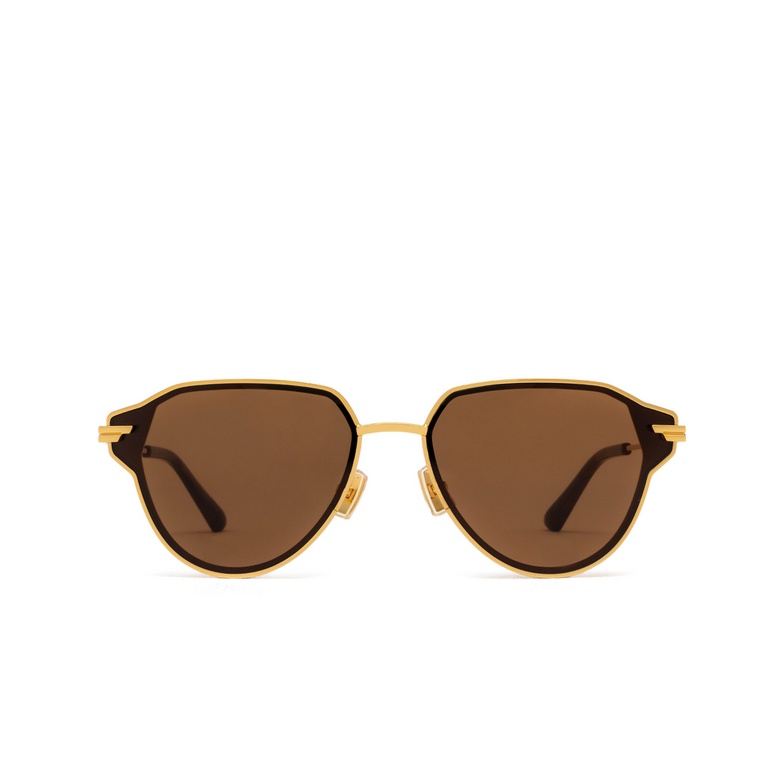 Bottega Veneta BV1271S Sunglasses 002 gold - 1/5