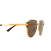 Gafas de sol Bottega Veneta BV1271S 002 gold - Miniatura del producto 3/5