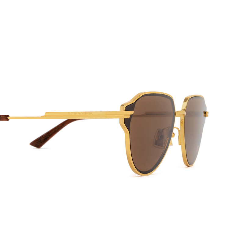 Bottega Veneta BV1271S Sunglasses 002 gold - 3/5