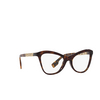 Burberry ANGELICA Eyeglasses 3002 dark havana - product thumbnail 2/4
