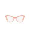 Occhiali da vista Burberry ANGELICA 4061 pink - anteprima prodotto 1/4