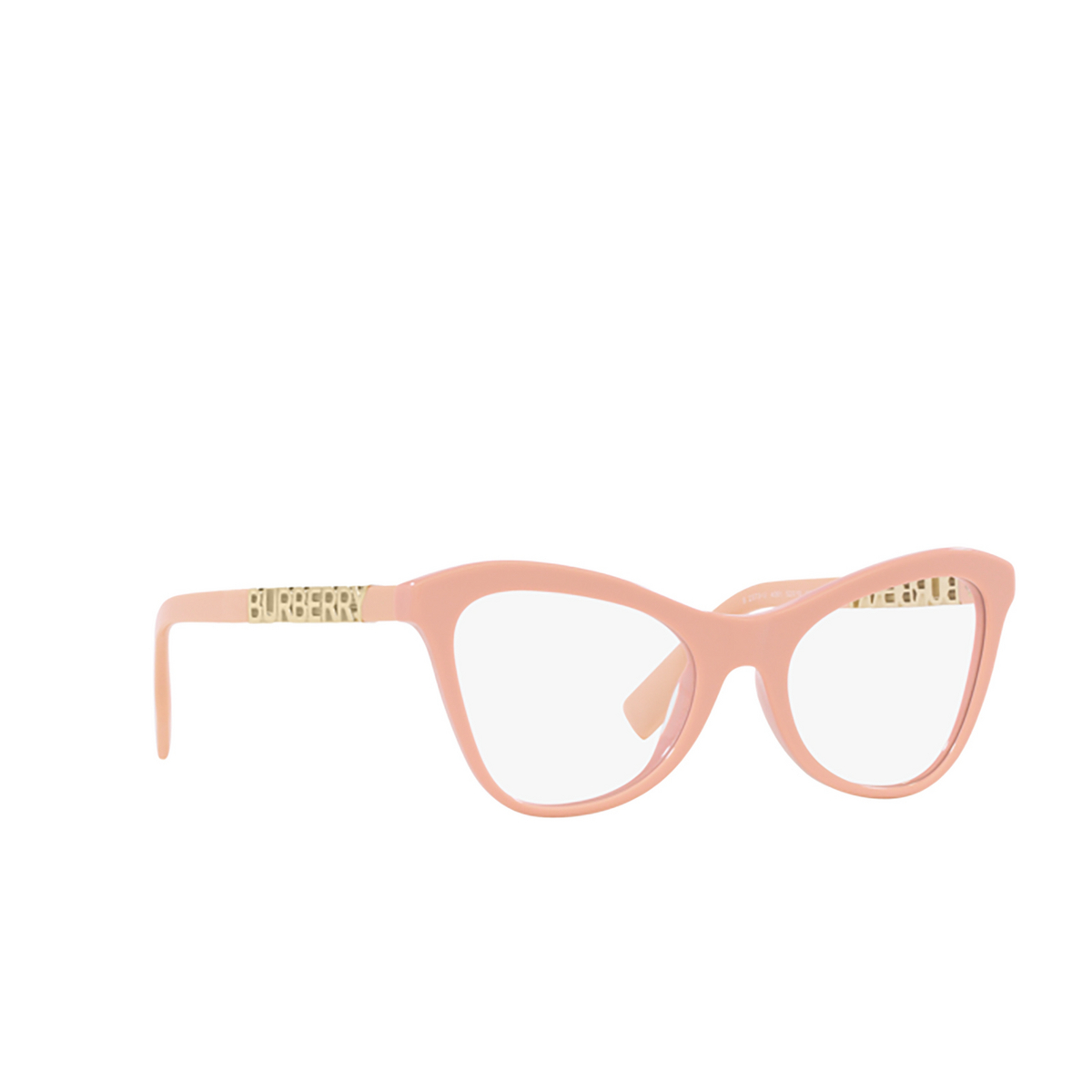 Burberry ANGELICA Eyeglasses 4061 Pink - three-quarters view