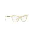 Gafas graduadas Burberry ANGELICA 4066 yellow - Miniatura del producto 2/4