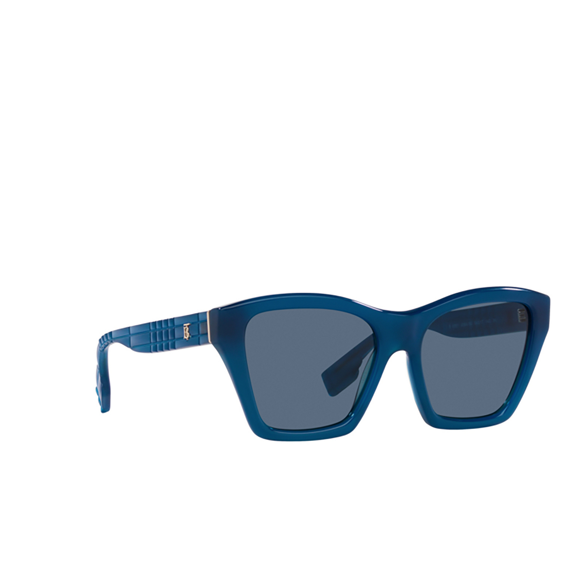 Burberry ARDEN Sunglasses 406480 Blue - three-quarters view