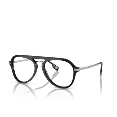 Burberry BAILEY Eyeglasses 3001 black - three-quarters view