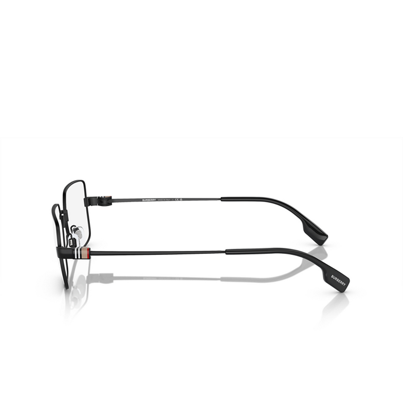 Burberry BE1380 Eyeglasses 1007 black - 3/4