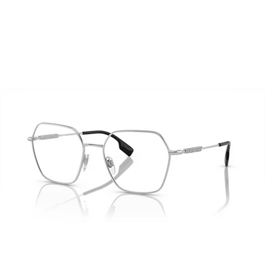 Burberry BE1381 Eyeglasses 1005 silver - three-quarters view