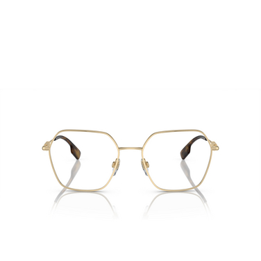 Burberry BE1381 Korrektionsbrillen 1109 light gold - Vorderansicht