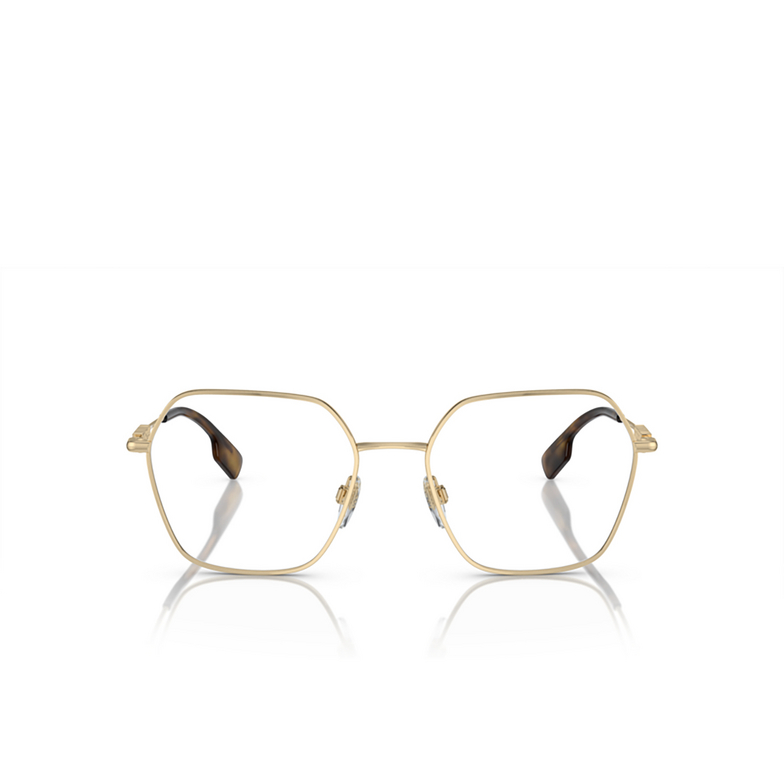 Burberry BE1381 Eyeglasses 1109 light gold - 1/4