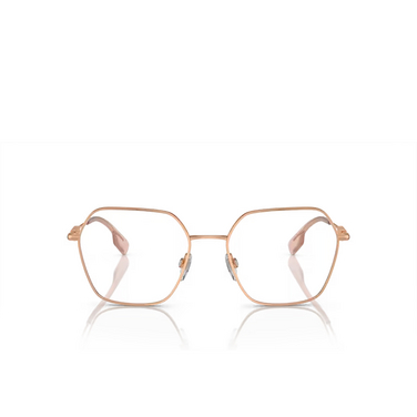 Burberry BE1381 Eyeglasses 1337 rose gold - front view