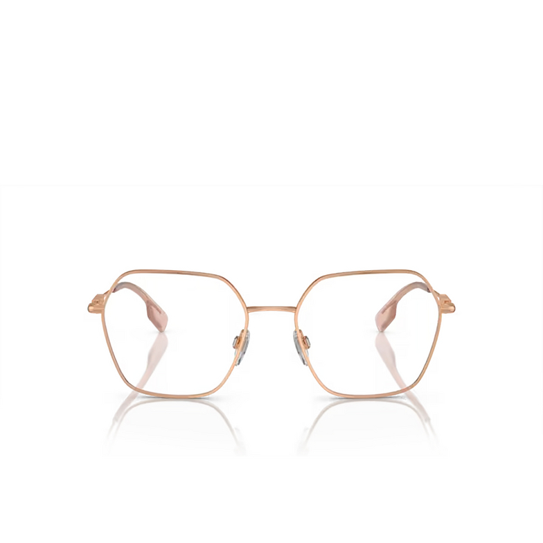 Burberry BE1381 Eyeglasses 1337 rose gold - 1/4