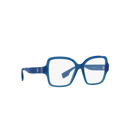 Burberry BE2374 Eyeglasses 4064 blue - three-quarters view