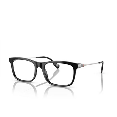 Burberry BE2384 Eyeglasses 3001 black - three-quarters view