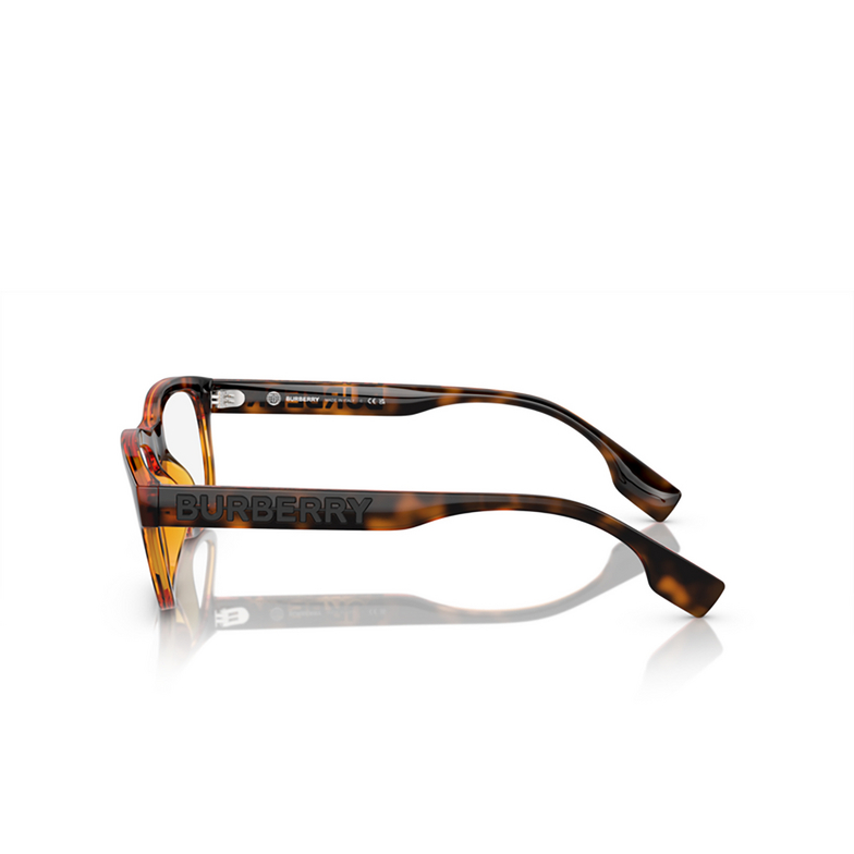 Burberry BE2385U Eyeglasses 3002 dark havana - 3/4