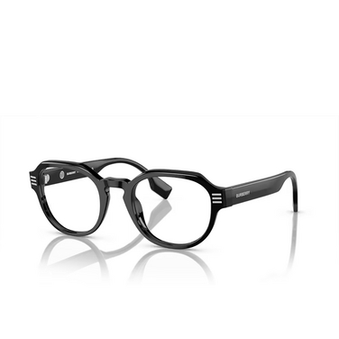 Burberry BE2386 Eyeglasses 3001 black - three-quarters view
