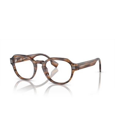 Burberry BE2386 Eyeglasses 4096 brown - three-quarters view