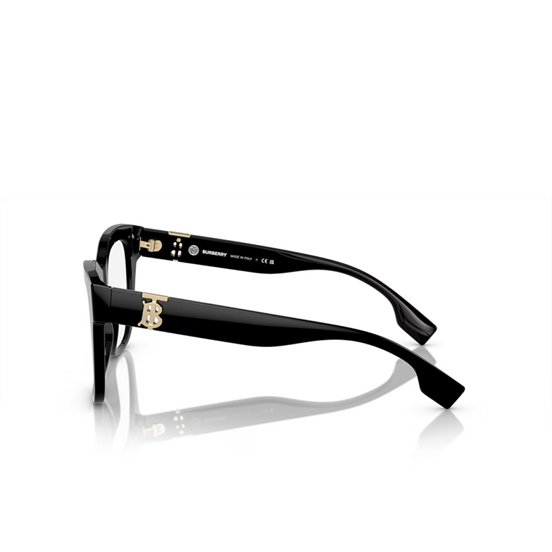 Burberry BE2388 Eyeglasses 3001 black - 3/4