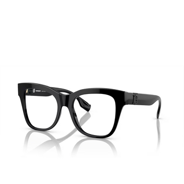 Burberry BE2388 Eyeglasses 4093 black - three-quarters view
