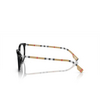 Burberry BE2389 Eyeglasses 3853 black - product thumbnail 3/4