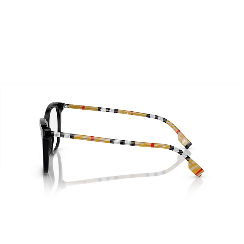 Burberry BE2390 Eyeglasses 3853 black - 3/4