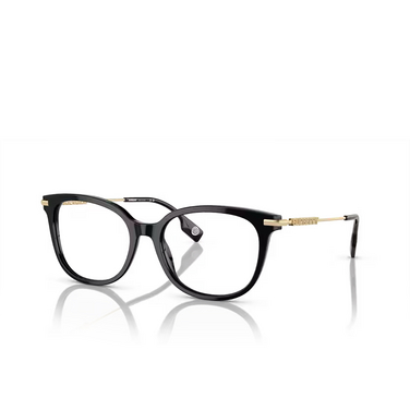 Burberry BE2391 Eyeglasses 3001 black - three-quarters view