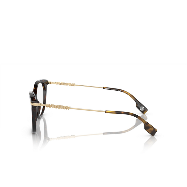 Burberry BE2391 Eyeglasses 3002 dark havana - 3/4