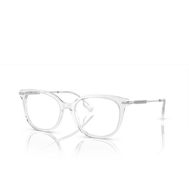 Burberry BE2391 Eyeglasses 3024 trasparent - three-quarters view