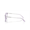 Occhiali da vista Burberry BE2391 4095 lilac - anteprima prodotto 3/4