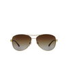 Burberry BE3080 Sunglasses 1145T5 light gold - product thumbnail 1/4