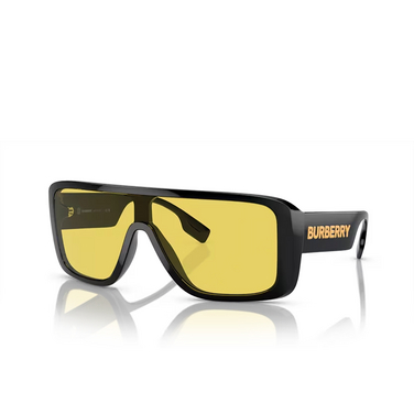 Burberry BE4401U Sunglasses 300185 black - three-quarters view
