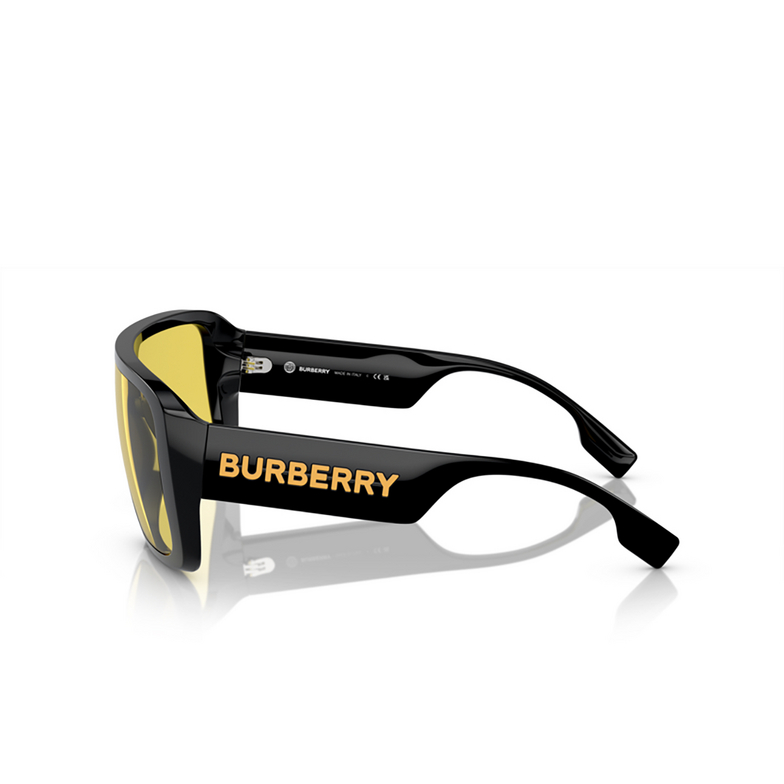 Burberry BE4401U Sunglasses 300185 black - 3/4