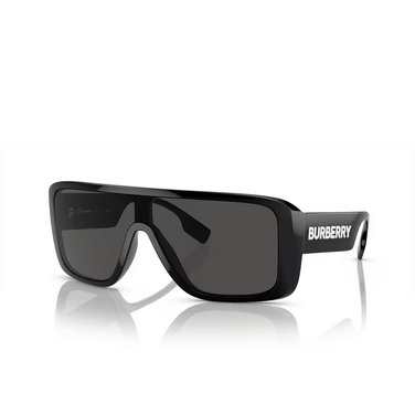 Burberry BE4401U Sunglasses 300187 black - three-quarters view