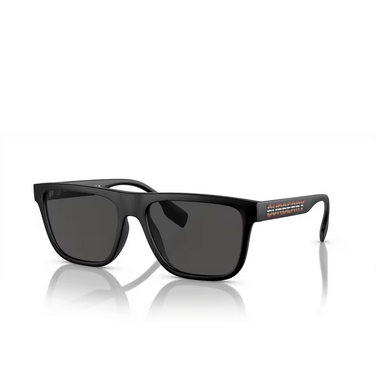 Burberry BE4402U Sunglasses 346487 matte black - three-quarters view