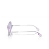 Occhiali da sole Burberry BE4408 40951A lilac - anteprima prodotto 3/4