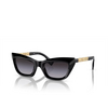 Gafas de sol Burberry BE4409 30018G black - Miniatura del producto 2/4