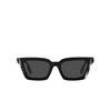 Burberry BRIAR Sunglasses 405187 black / check white black - product thumbnail 1/4