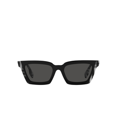 Gafas de sol Burberry BRIAR 405187 black / check white black - Vista delantera