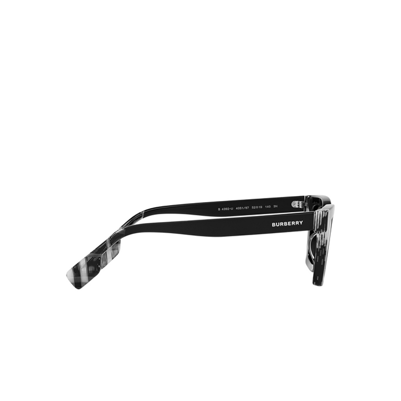 Burberry BRIAR Sunglasses 405187 black / check white black - 3/4