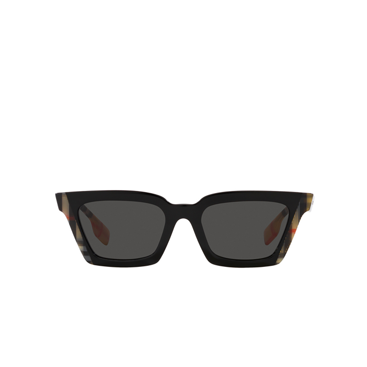 Burberry BRIAR Sunglasses 405587 Black / Vintage Check - front view
